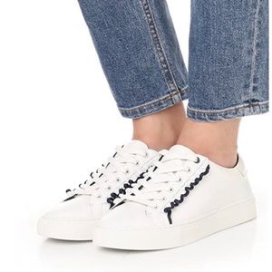 Tory Burch Sport Leather Tennis Sneakers